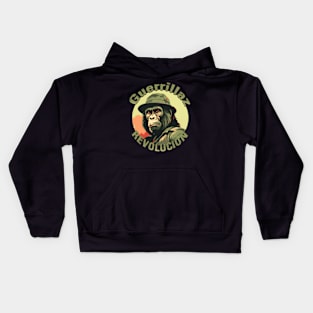 Guerrillaz Revolucion #4: Embrace the Revolution for Change Kids Hoodie